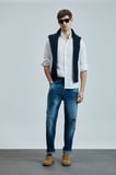 Salvator Smart Jean Erkek Pantolon Slim Fit Mavi