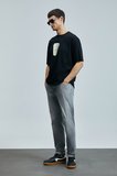 Zeno Smart Jean Erkek Pantolon Slim Fit Antrasit