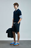 Lufian Erkek Ross Spor Chino Slim Fit Şort 111210077 Lacivert