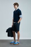 Ross Spor Erkek Chino Şort Slim Fit Lacivert
