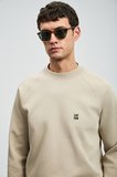 Grant Erkek Sweatshirt Bej