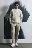 Dark Erkek Sweatshirt Ekru