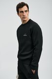 Sıgma Erkek Sweatshirt Siyah