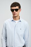 Cosı Erkek Basic Gömlek Regular Fit Mavi