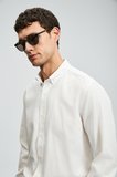 Danıel Erkek Basic Gömlek Regular Fit Beyaz