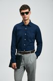 Veran Erkek Basic Gömlek Regular Fit Lacivert