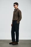 Drew Erkek Basic Gömlek Regular Fit Haki