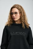 Cassa Kadın Örme Sweatshırt Siyah
