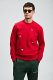Noel Erkek Sweatshirt Kırmızı