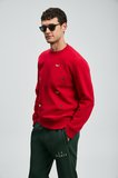 Noel Erkek Sweatshirt Kırmızı