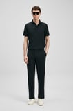 LUFIAN Erkek Calep Smart Slim Fit Chino Pantolon 111190357 Siyah