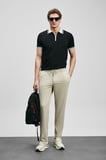 LUFIAN Erkek Calep Smart Slim Fit Chino Pantolon 111190357 Bej