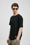 LUFIAN Pamuklu Regular Fit Bisiklet Yaka Basic T Shirt Erkek T SHİRT 111020312 SİYAH