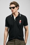 Brady Smart Erkek Polo Tişört Siyah