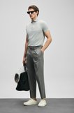 Nalon Smart Erkek Chino Pantolon Slim Fit Açık Gri