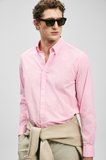 Marco Erkek Basic Gömlek Regular Fit Pembe