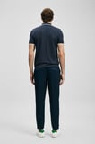 LUFIAN Erkek Chase Smart Polo T-Shirt 111040236 Lacivert