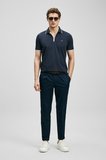 LUFIAN Erkek Chase Smart Polo T-Shirt 111040236 Lacivert
