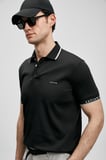 Hold Smart Erkek Polo Tişört Siyah