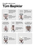 Bester EP7100 Şarjlı Epilasyon Cihazı– Pürüzsüz Cilt İçin Sessiz ve Güçlü Motor | Hassas Ciltler İçin Şarjlı Tüy Temizleme Aleti