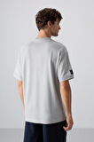 Tommy Life Erkek Taş Oversize T-shirt 88339  