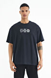 Tommy Life Erkek Oversize O Yaka T-shirt 88224 
