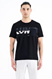 Tommy Life Siyah  Erkek 0 Yaka T-shirt 88200  