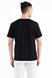 Tommy Life Siyah  Erkek 0 Yaka T-shirt 88200  