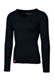 Bsm Unisex Uzun Kol V Yaka Viloft Termal Body 10623 