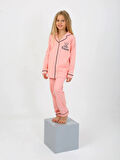 Kız Çocuk Uzun Kollu %100 Pamuklu Pijama Takımı Little Princess
