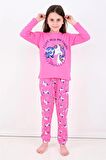 Kız Çocuk Uzun Kollu Pijama Takımı My Friend Unicorn