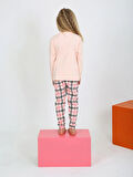 Kız Çocuk Uzun Kollu %100 Pamuklu Düğmeli Pijama Takımı Your Dreams