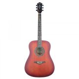 Madison MAG-41M-TRD Trans Red Akustik Gitar (KILIF+PENA)