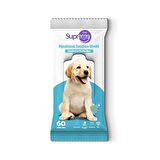 Supreme Kokusuz Hipoalerjenik Köpek Temizleme Mendili 60 Adet