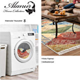 Dekoreko Kaymaz Taban Djt Salon Halısı Star Pamuk Saçaklı İskandinav S5047