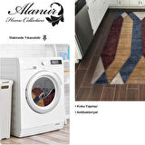 Dekoreko Kaymaz Taban Djt Mutfak Halısı Star Pamuk Modern S6506