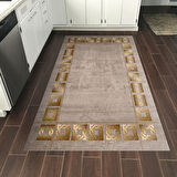 Dekoreko Kaymaz Taban Djt Mutfak Halısı Trend Modern 691M