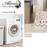 Dekoreko Kaymaz Taban Djt Mutfak Halısı Trend İskandinav F5001