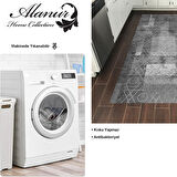 Dekoreko Kaymaz Taban Djt Mutfak Halısı Star Pamuk İskandinav F5132