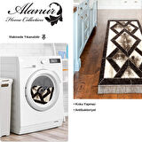 Dekoreko Kaymaz Taban Djt Mutfak Halısı Star Pamuk Saçaklı Modern 722