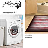 Dekoreko Kaymaz Taban Djt Banyo Halısı Star Pamuk Modern 1693