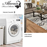 Dekoreko Kaymaz Taban Djt Salon Halısı Star Pamuk Saçaklı Modern 1675