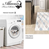 Dekoreko Kaymaz Taban Djt Mutfak Halısı Trend Modern 674M