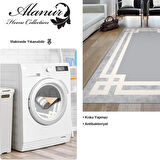 Dekoreko Kaymaz Taban Djt Salon Halısı Yıldız Deri Modern 657M