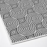 Dekoreko Kaymaz Taban Djt Salon Halısı Trend Modern 605M