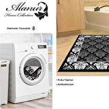 Dekoreko Kaymaz Taban Djt Banyo Halısı Trend Modern 700M