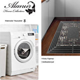 Dekoreko Kaymaz Taban Djt Mutfak Halısı Trend Modern M5132