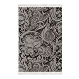 Dekoreko Kaymaz Taban Djt Mutfak Halısı Star Pamuk Saçaklı Modern Mu145