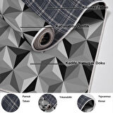 Dekoreko Kaymaz Taban Djt Mutfak Halısı Star Pamuk Modern 1944