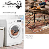 Dekoreko Kaymaz Taban Djt Salon Halısı Star Pamuk Modern M5006